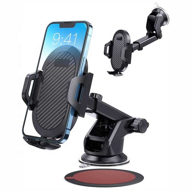 Hot Sales Car Multiple Mobile Mount Phone Accessories Universal Windshield Mount Dashboard Phone Holder For Iphone Smartphone 