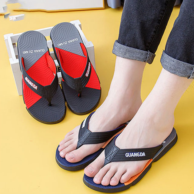 Classical Slippers Summer Shoes Fashion Good Quality Flip-flops Slippers For Shoes Men New Style 2024 