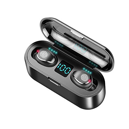 Hif Stereo Led Display Blue Tooth F9 Wireless Earbuds 9d Waterproof Ln Ear Earphones Anc Tws Wireless Earphone 