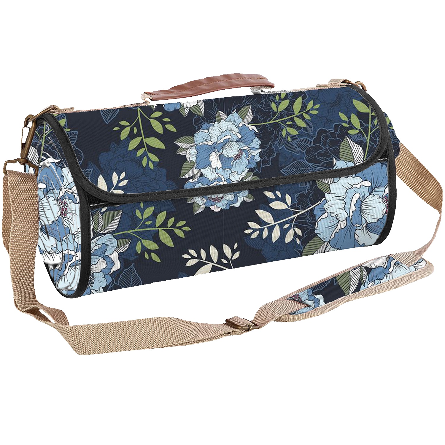 Portable And Extra Large Picnic Outdoor Blanket 3 Layers Water-resistant Camping Mat Foldable Picnic Rug For Travelling On Grass 