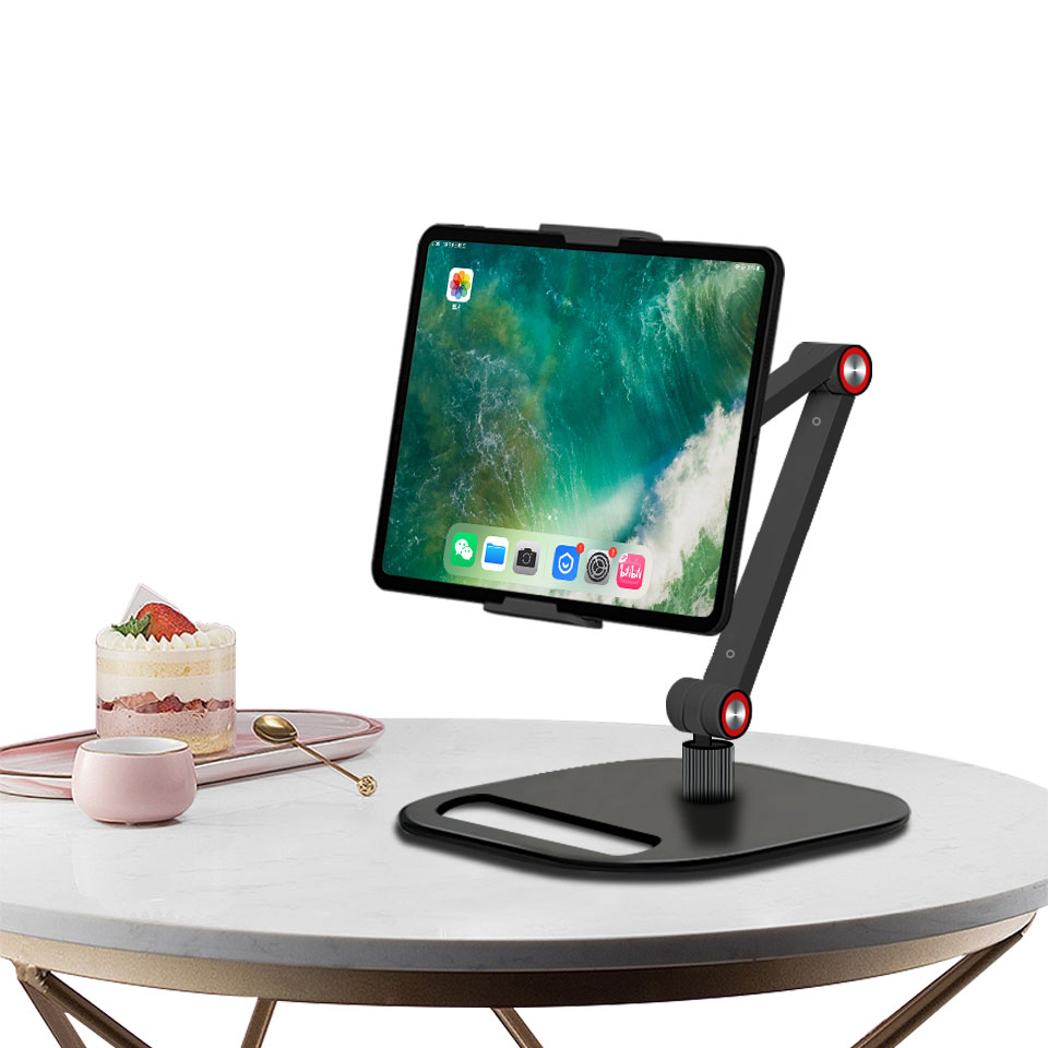 New Product Listing Placed On The Desktop Using The Double Arm Design Can Be 360 Degree Rotation Of The Phone Stand 