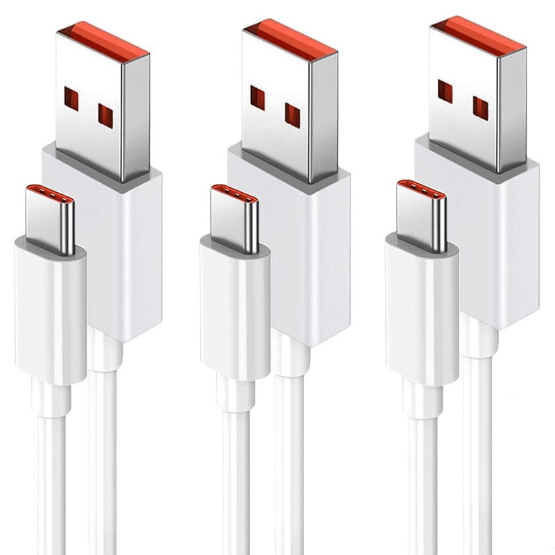 Type C 3a 5a 6a Quick Charge Cable With Usb 2.0 A Male To Usb-c Male Fast Charging Cord Type-c Data For Cell Phone Charger 1m 2m 