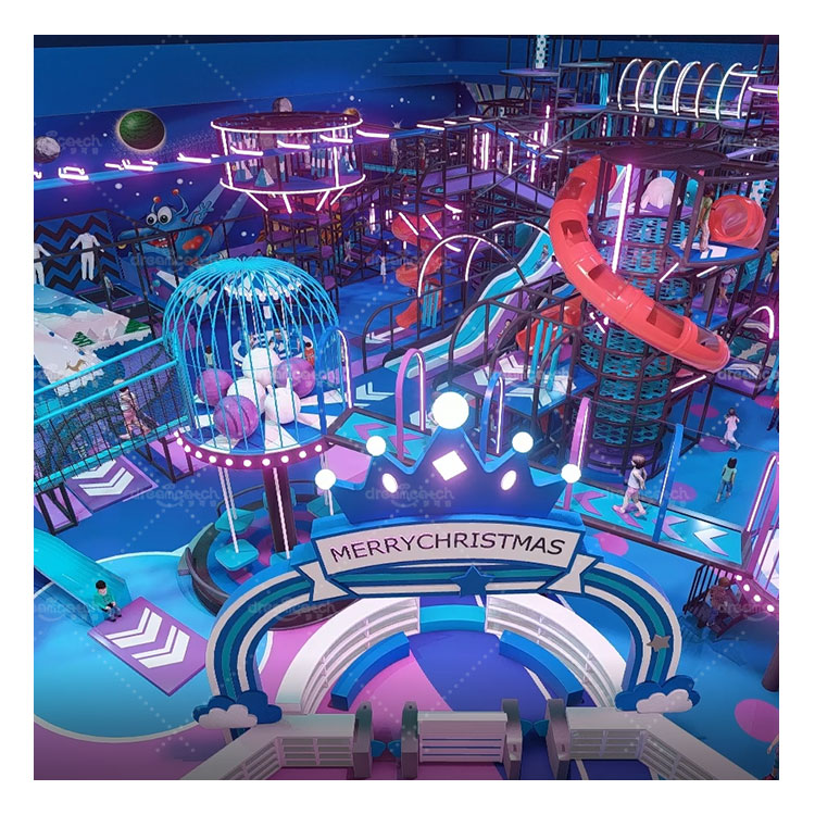 Large Maze Playland Soft Adventure Kids Play Center Children Indoor Playground For Shopping Mall 