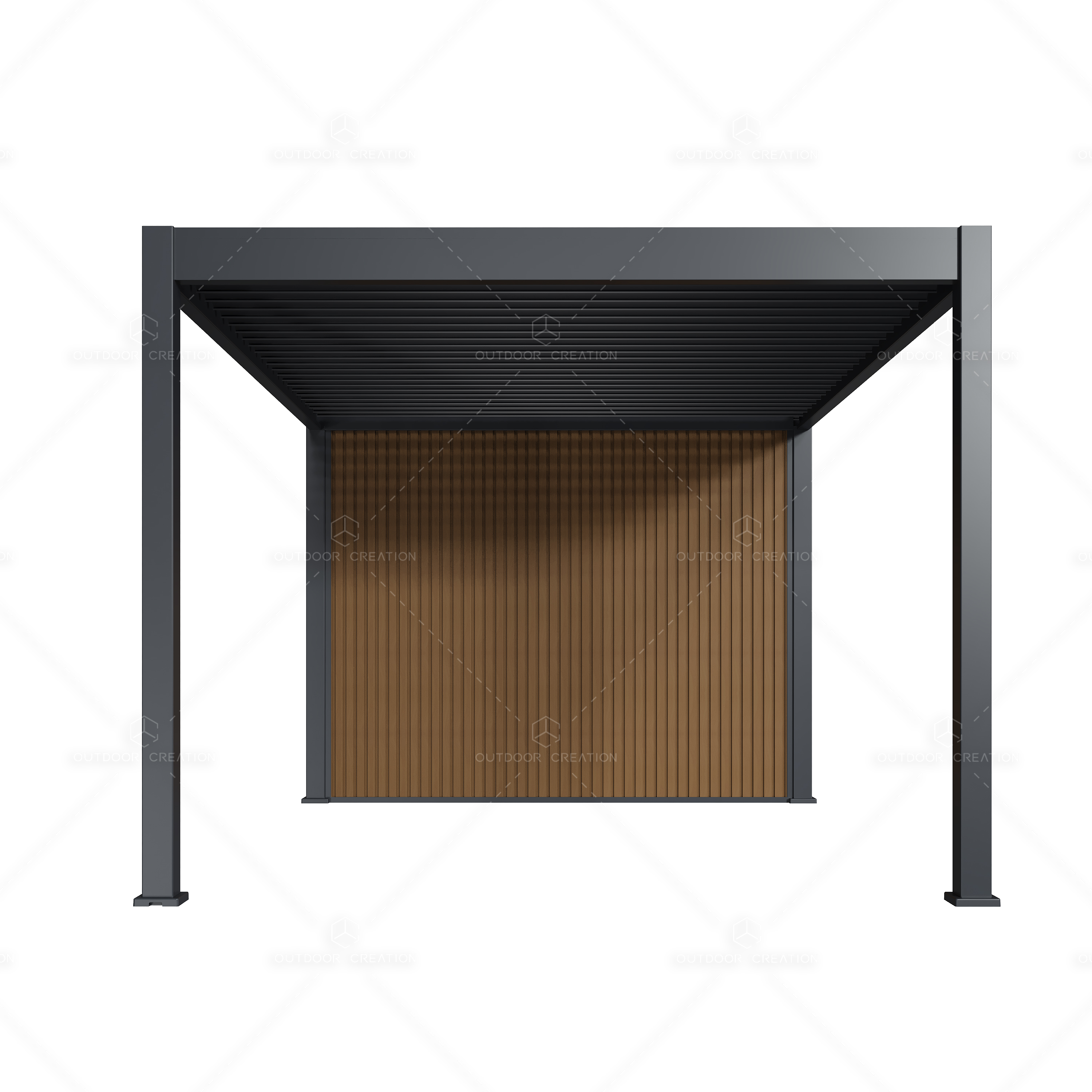 Customized Aluminum Hardtop Gazebo Canopy Easy Assembly Summerhouse For Garden Patio Waterproof For Yard Backyard Outdoor Spaces 