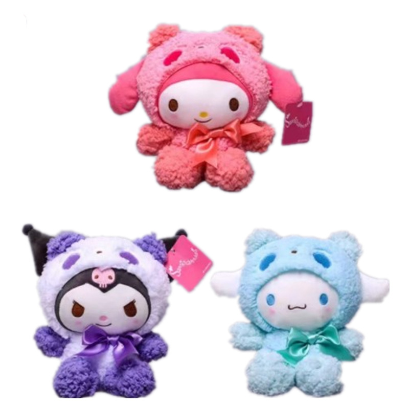 Wholesale Cute Stuffed Animal Sanrio Plush Kids Toys High Quality Kuromi Melody Soft Kids Toys Plush Toy 