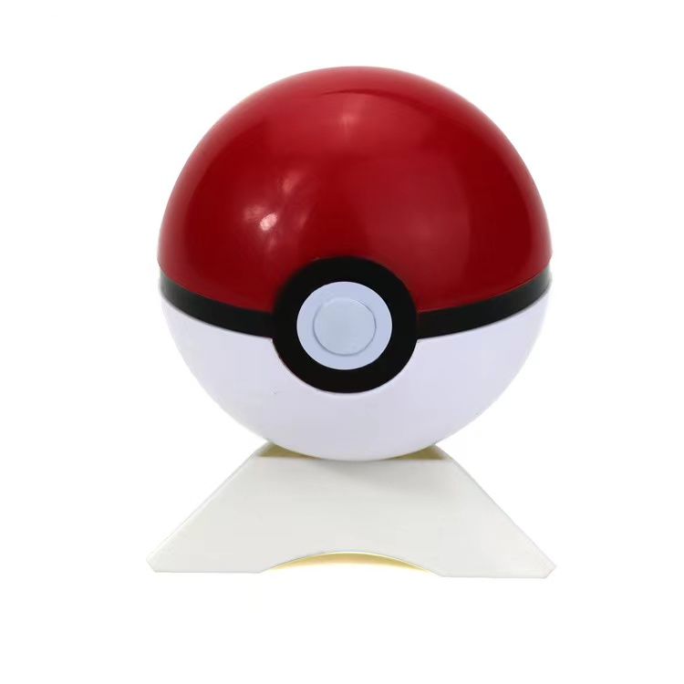 Wholesale High Quality Baby 5/7cm Plastic Crystal 3d Engraving Small Mega Monsters Pokeball Toy 