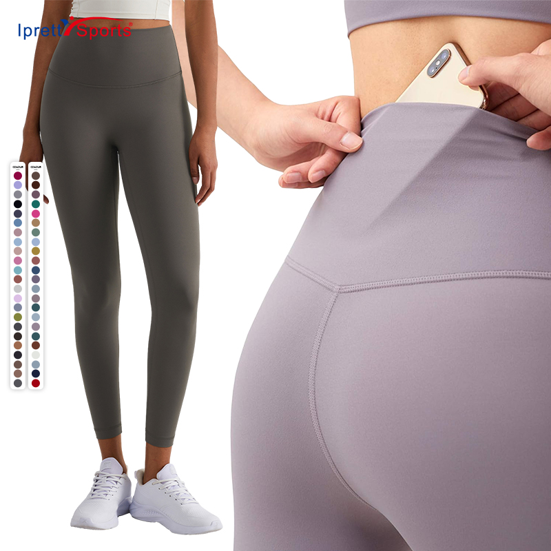 Trendy Full Length Gym Pants For Women's Sport Leggings Woman Versatile Legging Pants High-waisted Legging For Women Clothings 