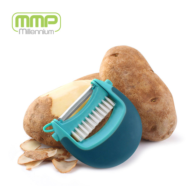 Multi Function Peeler Brush Mmp Recommend Kitchen Tools Gadgets Grs Recycle Material Accessories Kitchenware 